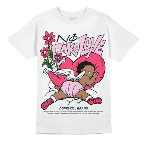 Image of DopeSkill Graphic Tee Streetwear Hip Hop Hypebeast Street Style Crew Neck Unisex T-Shirt Sneaker Colour Matching Shirts Angel
