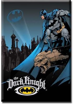 (2x3) Batman The Dark Knight Retro Vintage Locker Refrigerator Magnet