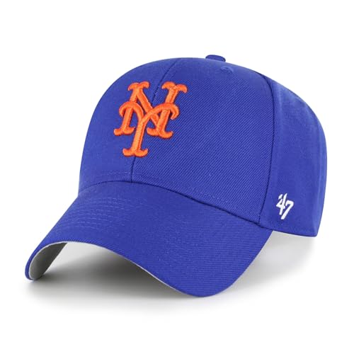 Casquette New York Mets de baseball authentique coloris bleu royal