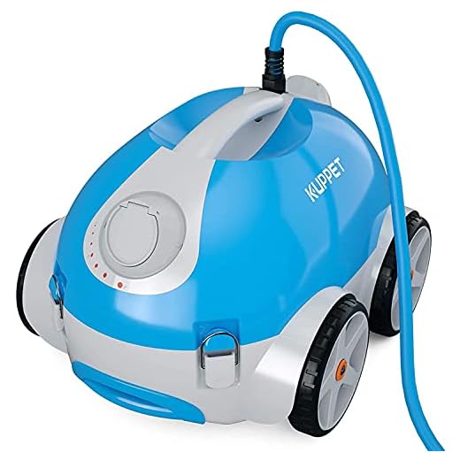 NA Automatic Pool Cleaner - Robotic In-Ground/Above Ground Pool Cleaner with Wall Climbing Function, Large Filter Basket and Tangle-Free Cord Up to 50 Feet