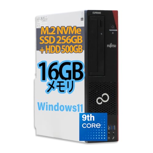 Amazon.co.jp: 【整備済み品】富士通 D588 i5第9世代 16GB NVMe