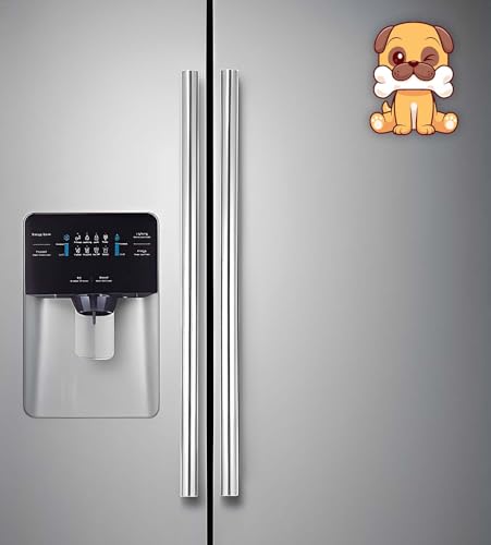 Image of Gift Me Bazar Cute Animal Wooden Fridge Magnet for Home, Kitchen and Office Decoration | Animal Lover Gift | Cartoon Theme Magnet for Kids (Dog)