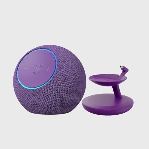 Image of Amazon Echo Dot Max + Amazon Stand with USB-C charging ports for Echo Dot Max