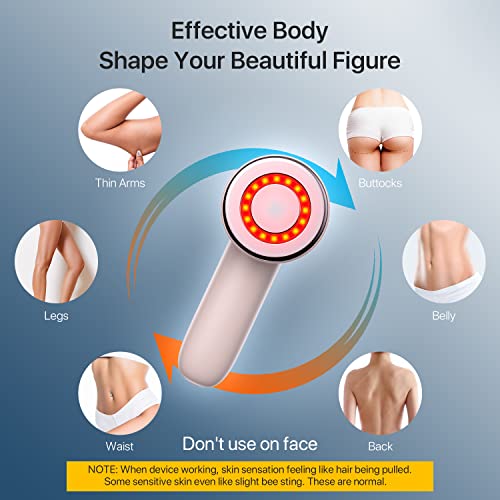 Tezzionas Cellulite Massager – Professional Body Sculpting Machine – Cordless Electric Body Massager For Belly Fat, Waist, Arm, Leg, Butt #TOP6