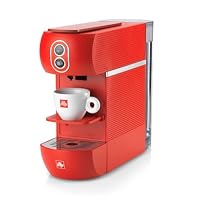Illy Kaffeemaschine E.S.E Pads (rot)- by – Ansicht 1