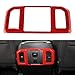 Voodonala Red Inner Accessories Rear Air Condition Outlet Vent Covers Trim for Ford F150 2016 2017