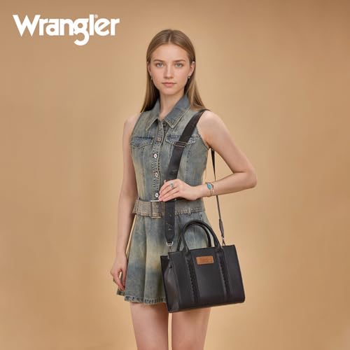 Image of Wrangler Purse for Women Medium Tote Bag Handbags Top-Handle | Purse