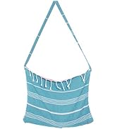 Cacala Turkish 2in1 Beach Bag and Towel Combo converts from Bag to Towel add in Beach Accessories...