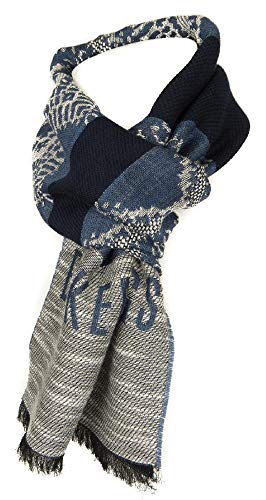 Écharpe Bikkembergs Made in Italy accessoire de luxe DI1I8106 tissu premium jacquard