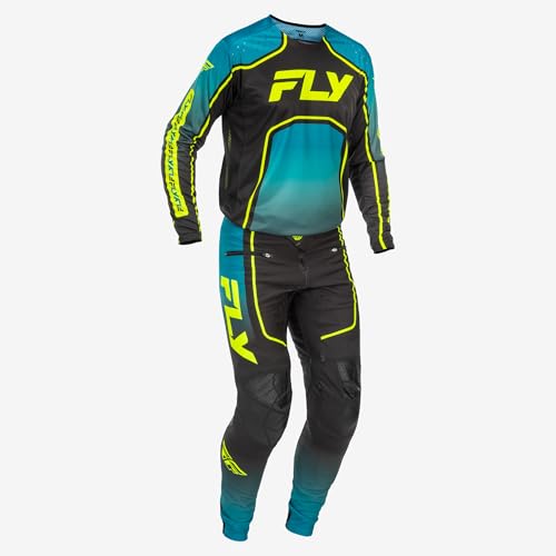 Fly Racing Youth Rayce Bicycle Protective Gear Set – Jersey & Pant for BMX, MTB Riding. Athletic...