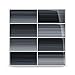 Bodesi Late Night Glass Subway Tile for Kitchen Backsplash or Bathroom, Color Sample