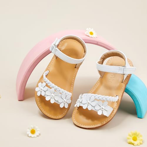 Image of GINFIVE Toddler Girls Sandals Girls Toddler Sandals Little Girls Kids Shoes