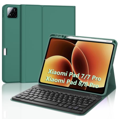 Funda teclado para Xiaomi Pad 8 que soluciona la escritura táctil incómoda Ñ