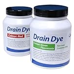 Colorant traceur pour détection de fuite 200 gr - Colorant fuite piscine - détecteur de fuite liquide (Jaune)