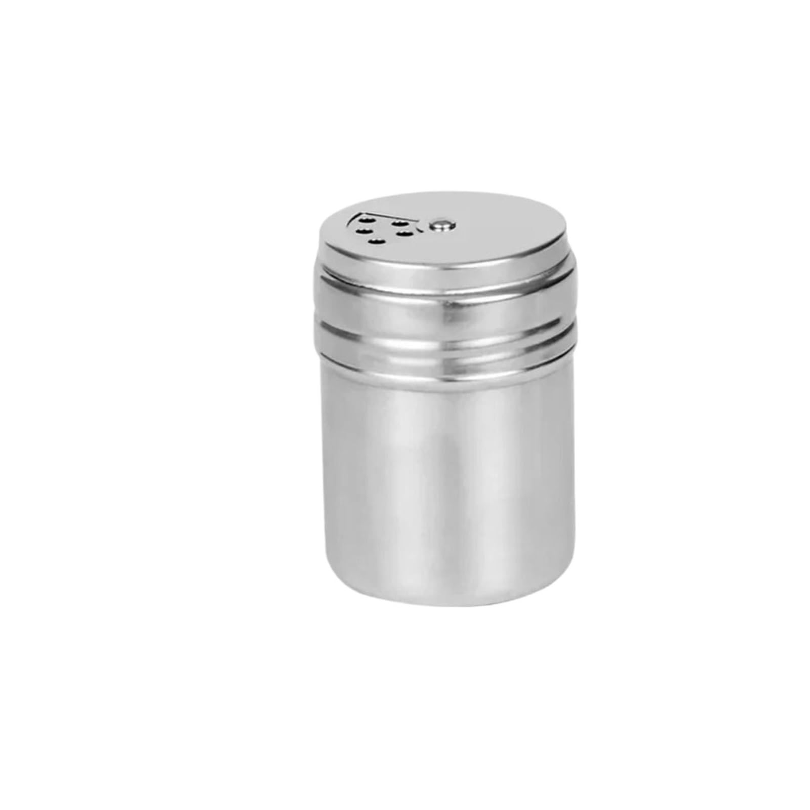 Botella de tarro condimento acero inoxidable multiusos 3 piezas Para Casa | Tapa giratoria for especias, pimentero, tarro de especias, utensilios de cocina(M-Multi-purpose)