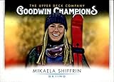 2021 Upper Deck Goodwin Champions #65 Mikaela Shiffrin Skiing Card