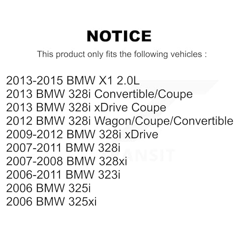 CMX Rear Left (Driver Side) Disc Brake Caliper SLC-19B3226 Replacement For BMW 328i xDrive 323i X1 328xi 325i 325xi by CMX - Image 2
