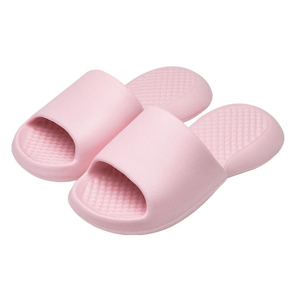 Claquettes de douche CYN roses : chaussons antidérapants pour la salle de bain en taille 34-35