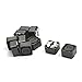 Aexit 10 Pcs Passive Components 12mm x 12mm x 7mm 47uH Gray Square SMT Power Ferrites Inductor Gray