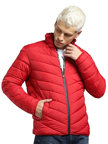 Image of JACK & JONES Men's Polyester Regular Fit Jacket