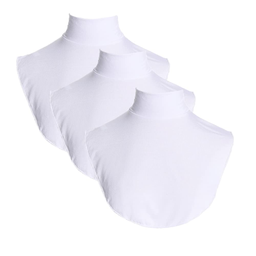 Elegtiskas Modal Fake Turtleneck Detachable Dickey Collar Turtleneck Top Half Shirt Blouse Fake Collar