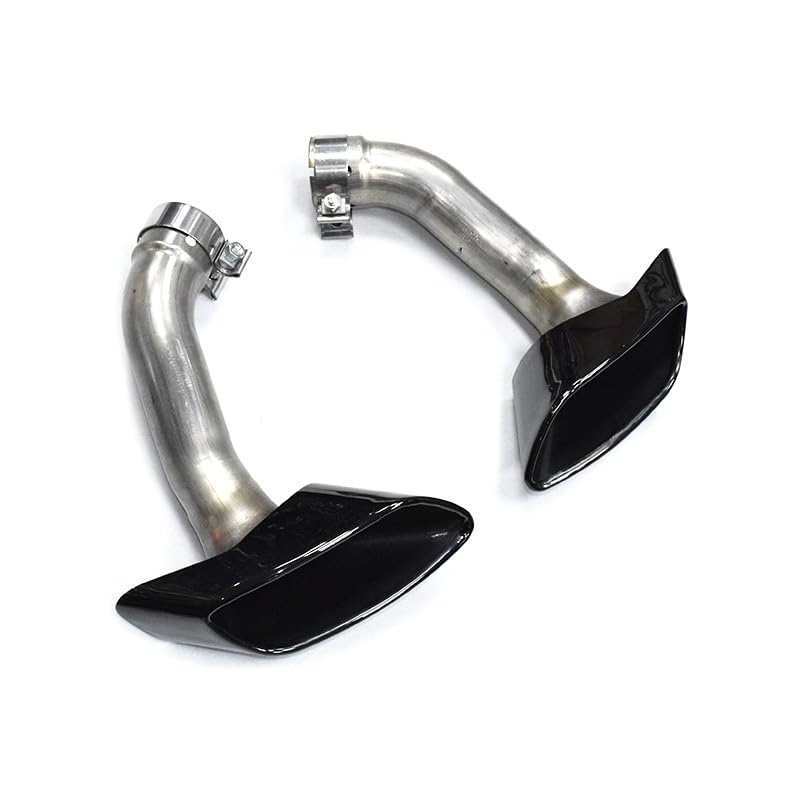 Escape de coche para X6 E71 2008-2013 con puntas de acero inoxidable 304 4