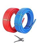 EFIELD 1/2 inch 2 x100 ft Pex-A Pipe/Tubing Blue & Red 200...