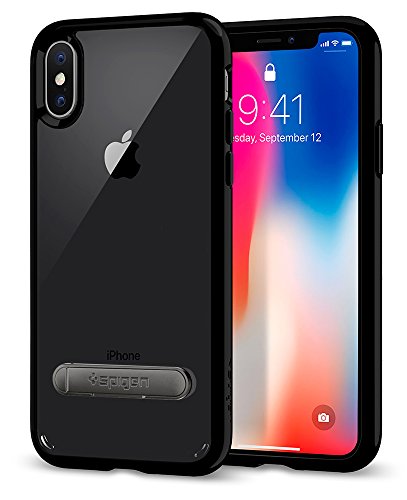 Spigen Ultra Hybrid S Designed for iPhone Xs Case (2018) / Designed for iPhone X Case (2017) - Jet Black