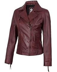 Ramsey - Burgundy Leather Jacket