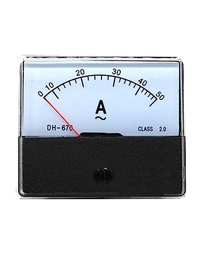 Ampèremètre analogique DH-670 AC cadran de mesure 5A pour boîtier électrique - 5