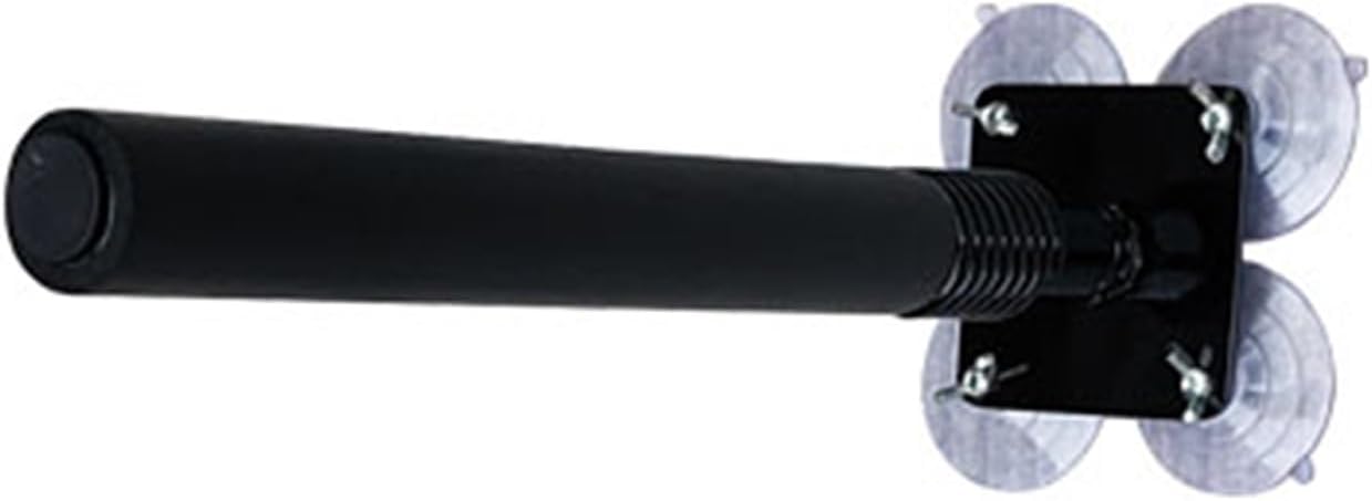 Wing Chun Dummy Wall-Mount - Martial Art Equipment with Adjustable Spring Arms, Portable 35 cm Long Black Wooden Man Pile - Kung Fu Dummy for Training