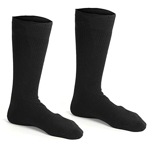 Calcetines térmicos eléctricos con calor constante de 50 ℃ de algodón unisex 1 par