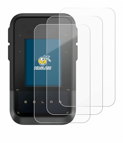 BROTECT Protector Pantalla Cristal para Garmin eTrex Solar Protector Vidrio (3 Unidades) - [Dureza 9H, Anti-Arañazos]