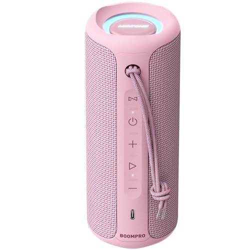 Image of MIATONE Bluetooth Speaker 36W Stereo Sound Bass Present Woman Gifts - Pink