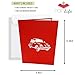 PopLife VW Bug Pop Up Card for All Occasions - Happy Birthday, Congratulations, Retirement, Work Anniversary, Fathers Day - Collectible Car, German Auto - Folds Flat for Mailing