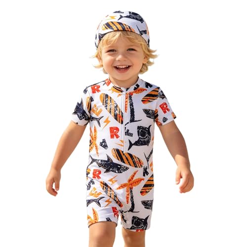 Maillot de bain enfant à fermeture éclair intégrale pour les jeux de plage