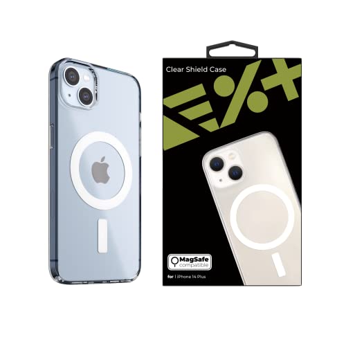 NEXT ONE Clear Case, Magnetic Wireless Charging, Compatible with iPhone 14 Plus|Transparent