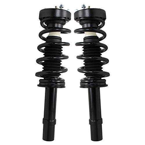 Image of TRQ Front Complete Loaded Strut & Spring Assembly Pair Set 2 Piece for 2012-2016 Chrysler 300 V8 5.7L / 2012-2017 Dodge Charger V8 5.7L / AWD