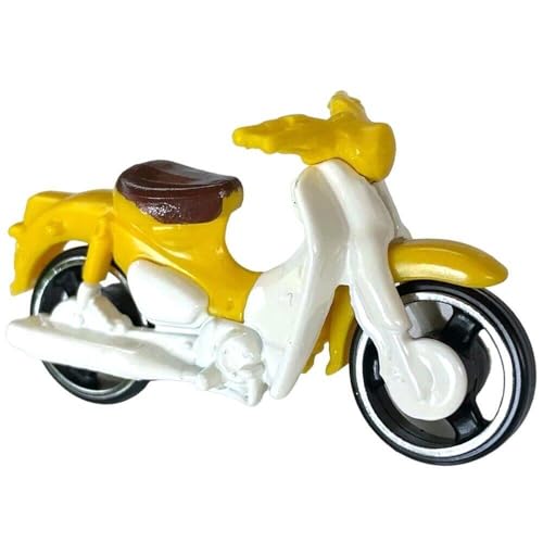 Hot Wheels - Honda Super Cub - HW Moto 3/5 - HKK32 - Short Card - Motorrad - gelb - Mattel 2023