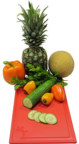 Tagliere in plastica con piedini antiscivolo