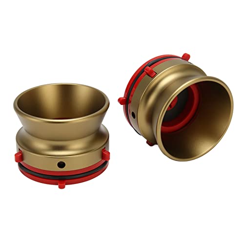 Ouvreur 1/4 10 Pouces pour Enregistreurs à Bande StuderReVox B67 AkaiTeac, Dispositif de Chargement Universel en Alliage D'aluminium Poli, Adaptateur de Moyeu Nab Verrouillable, (Bronze)