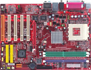 Micro-Star KT880 PGA-462 3GB MAX ATX 8XAGP (KT880 Delta-FSR)