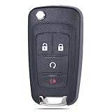 SUPALAND Key Fob Shell Case for Chevrolet Sonic Trax Equinox Chevy Buick Encore GMC Terrain