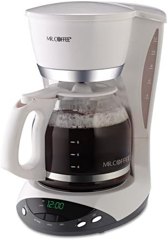 Amazon.com: Sunbeam Designed by Raleigh 12-cup Cafetera programable, color  blanco : Hogar y Cocina