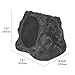 Victrola Rock Speaker Connect, Granite, Wireless Outdoor Speaker with Bluetooth 5.3, 22-Hour Battery Life, with Solar Charging, Link Up to 20 Rock Speakers, IP65 Water & Dust Resistant Speaker