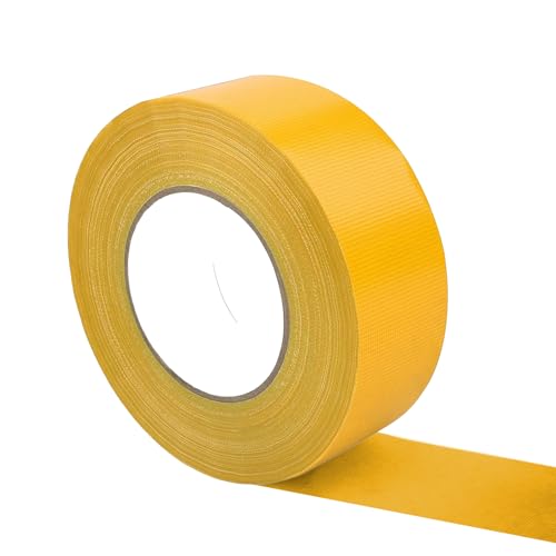 Cinta para corte de pickleball adhesiva y flexible de 4,9 cm x 50 m para marcas interiores