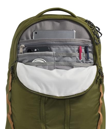 Image of The North Face Women's Surge Commuter Laptop Backpack - PFAS Free, Forest Olive /Utility Brown, One Size