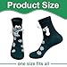 Imagen de WUSJCOF Calcetines Magnéticos Pareja que se Toman de la Mano Divertidos Calcetines Navideños Idea de Regalo de Navidad para Hombre y Mujer 2 Pares