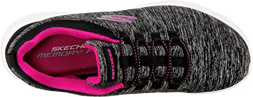 Skechers Skechers Dynamight 2.0 in a Flash Womens Slip On Sneakers Black/Hot Pink 6