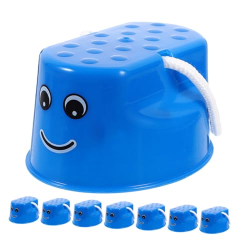 GALPADA 8pcs Balancing Stilts Plastic Walking Cups for Outdoor Sensory Training Montessori Balance Game for Boys Coordination Development Family Fun